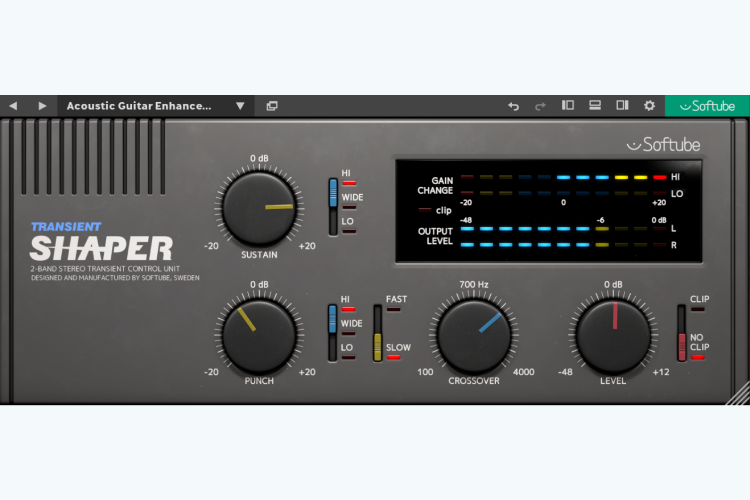 Softube Transient Shaper